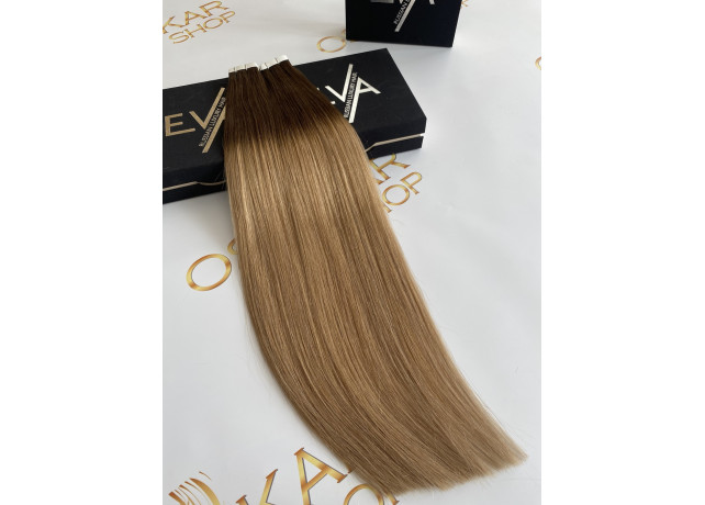 Extensii Tape-in Russian Hair Ombre #4/#18